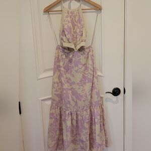Heartloom Pastel Floral Halter Dress